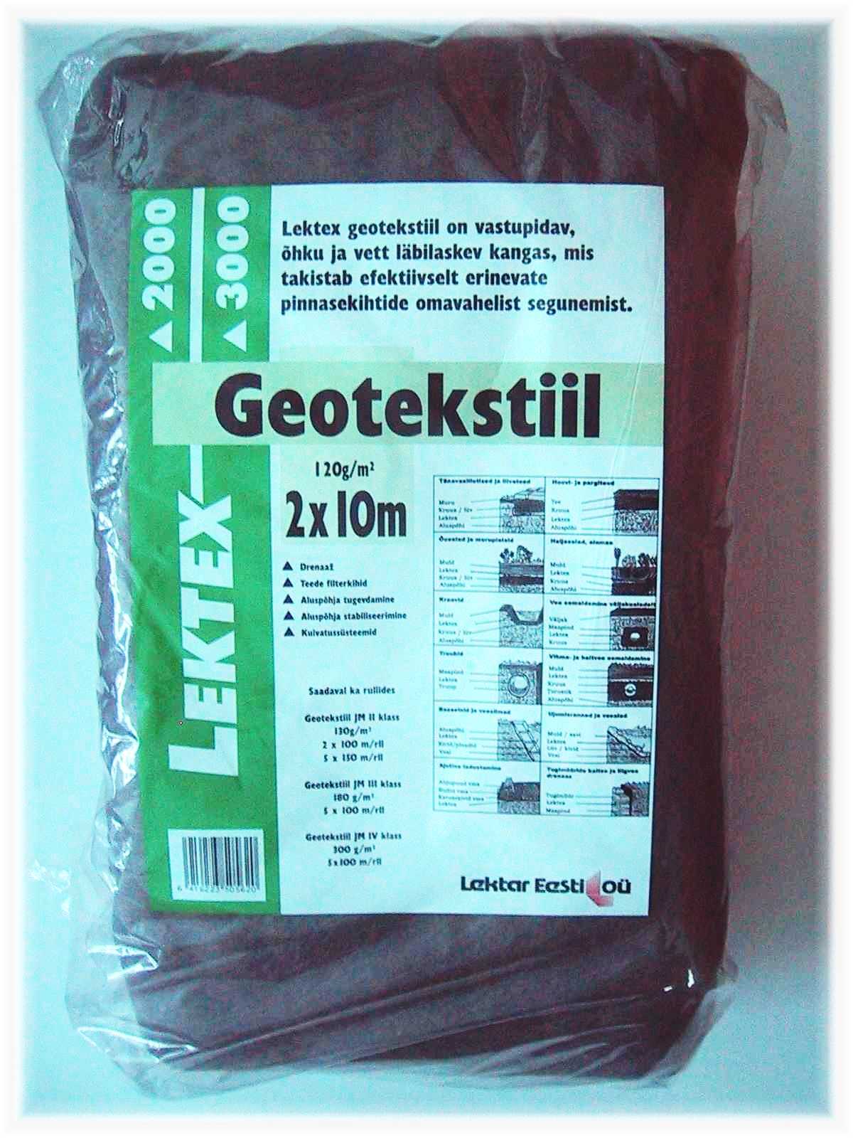 2x10 tekstiil Geotekstiil 2x10 90g/m² - Image 1